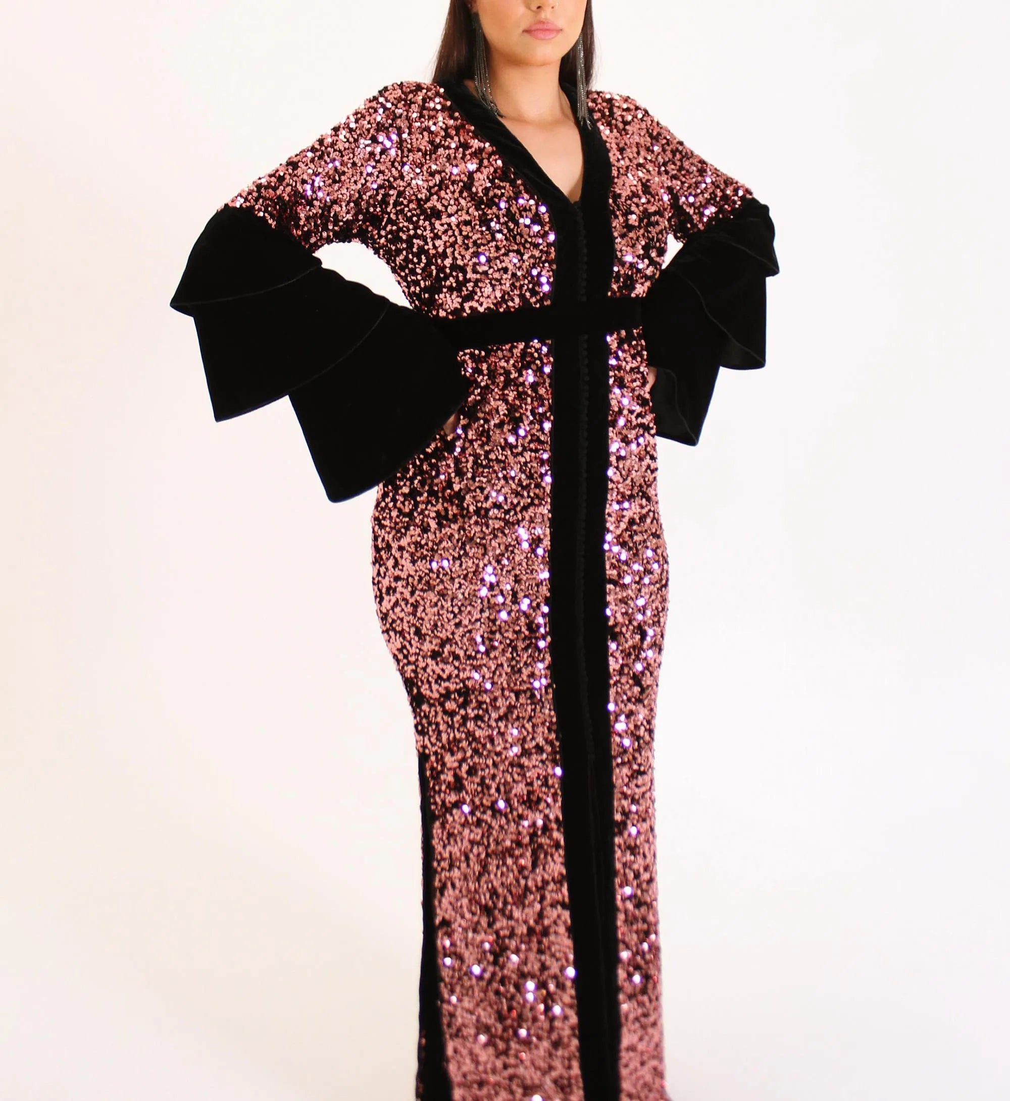 Caftan Sequin & Velours