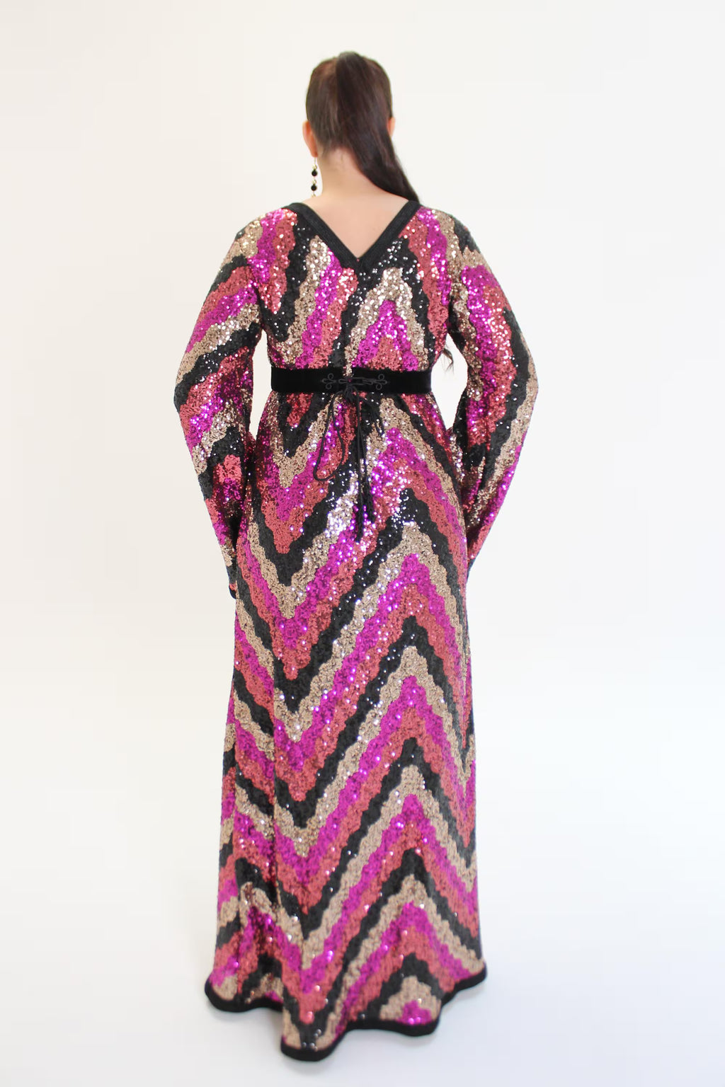 Caftan sequin