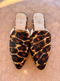 Babouches léopard