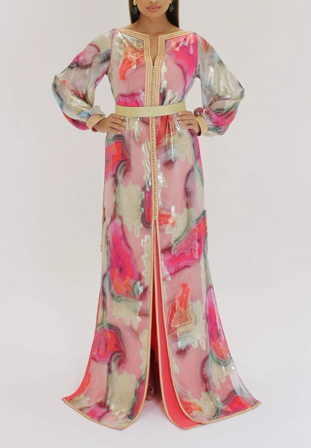 Caftan fushia
